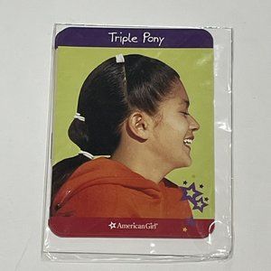 American Girl McKenna Girl’s Gymnastics Hairstyle Instruction Card Set Sealed
